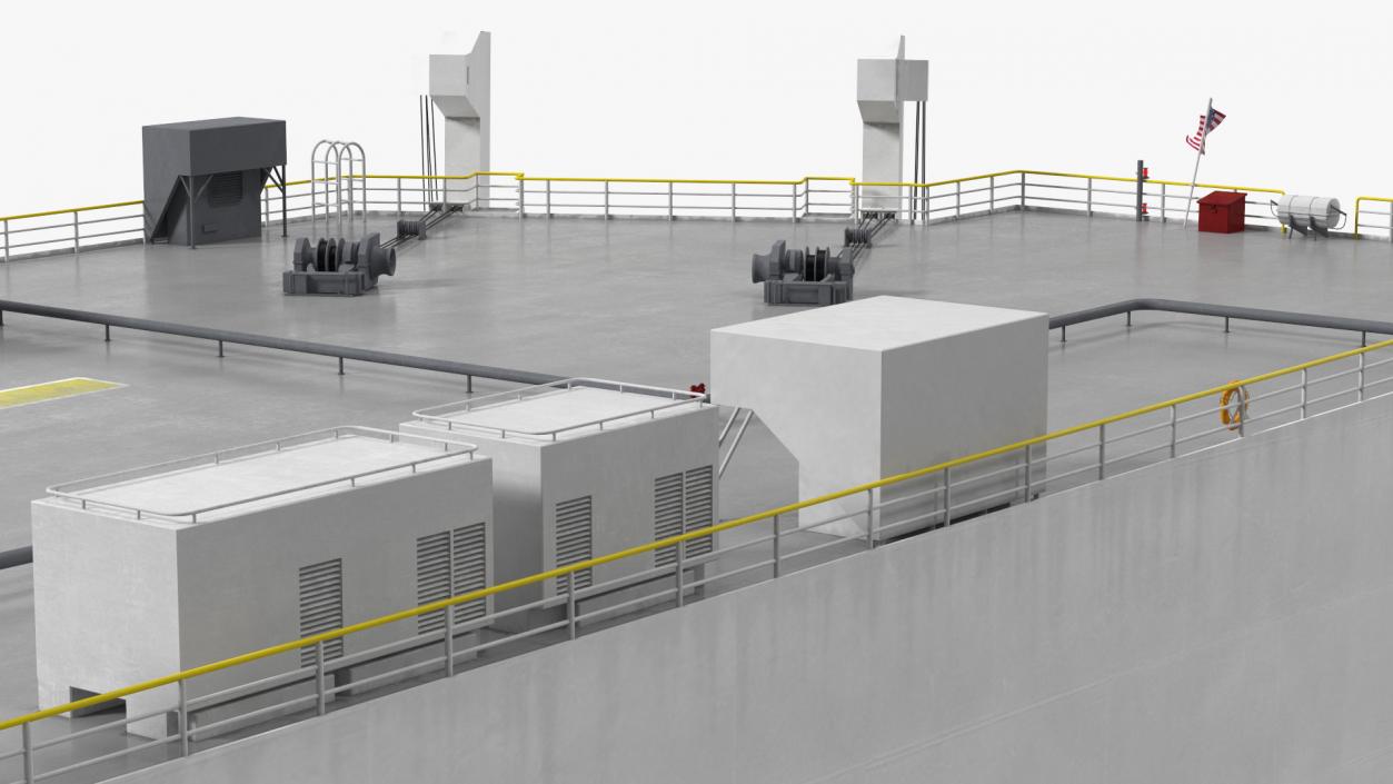 3D model Andromeda Leader Car Carrier Rigged