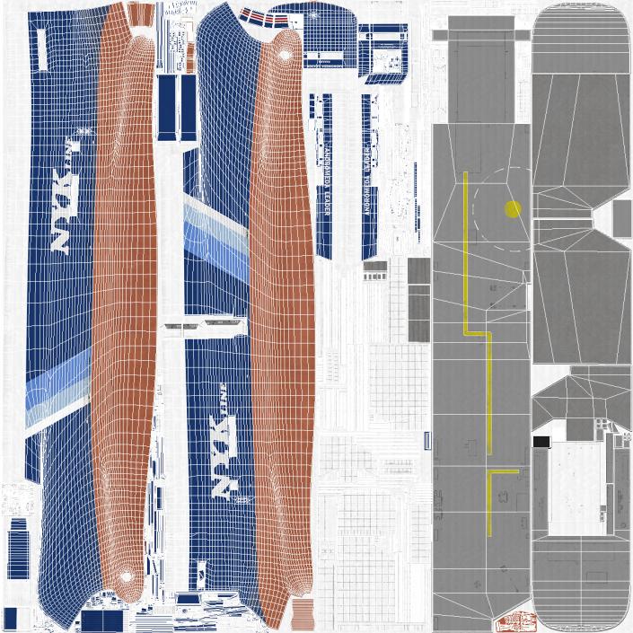 3D model Andromeda Leader Car Carrier Rigged