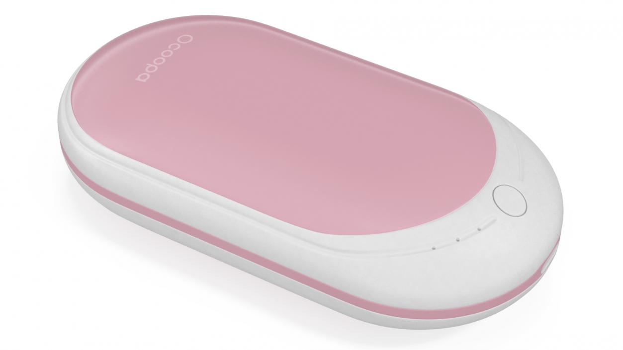 Portable Hand Warmer Ocoopa Pink 3D