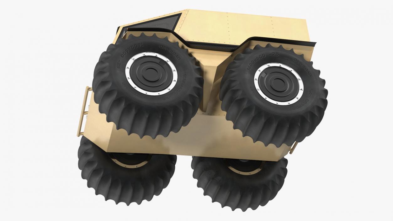 Sherp ATV Amphibien Offroader 3D model