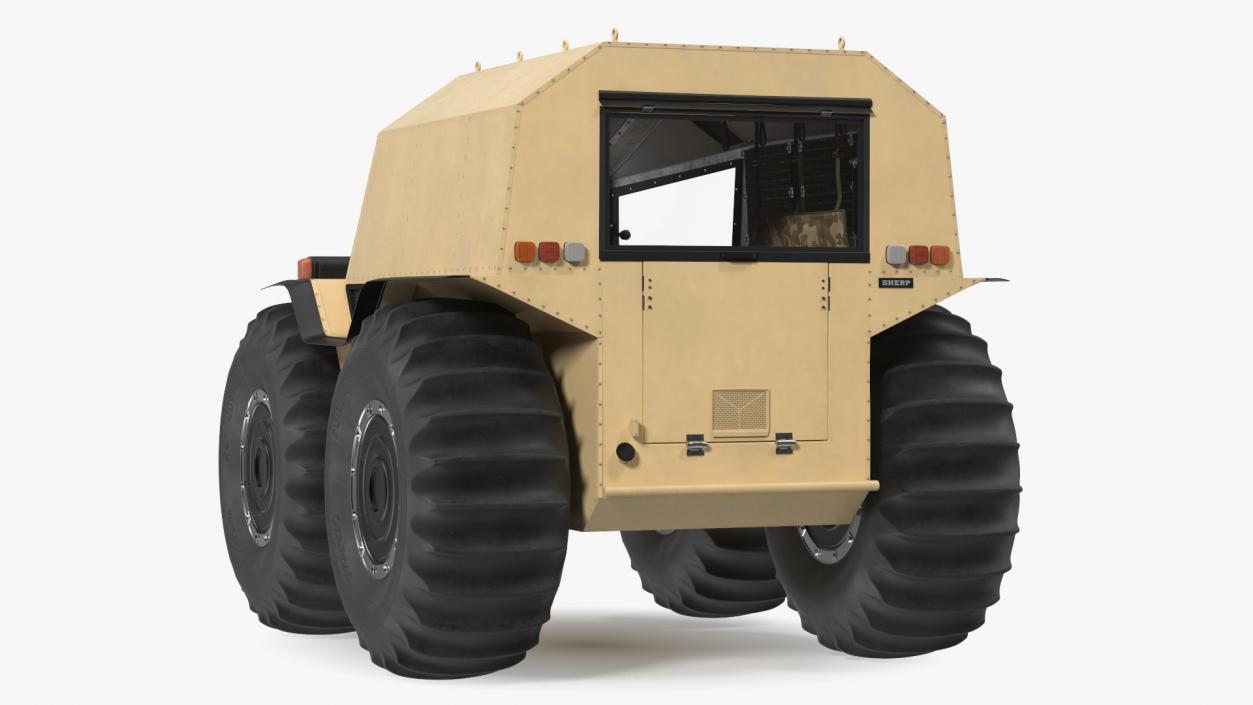 Sherp ATV Amphibien Offroader 3D model