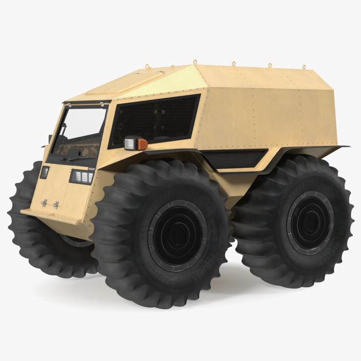 Sherp ATV Amphibien Offroader 3D model