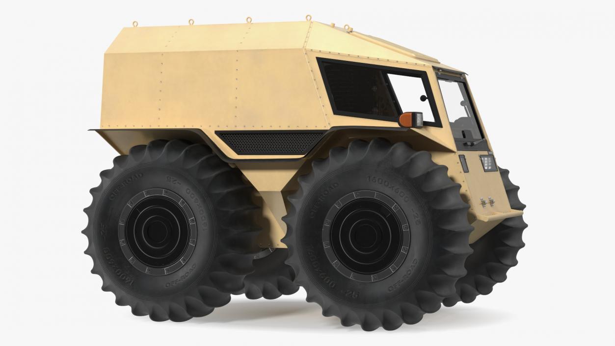 Sherp ATV Amphibien Offroader 3D model