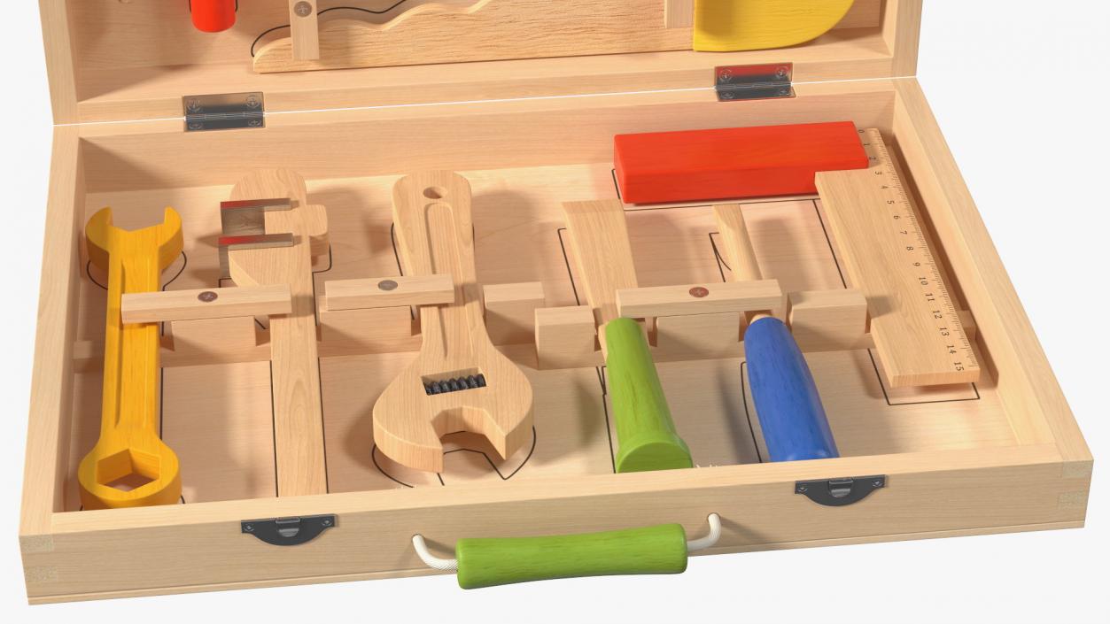 Wooden Toys Collection 6 3D model