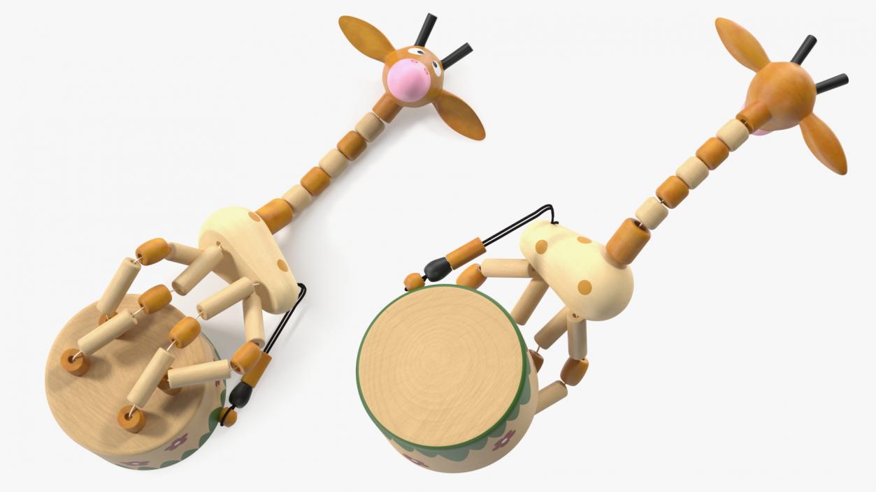 Wooden Toys Collection 6 3D model