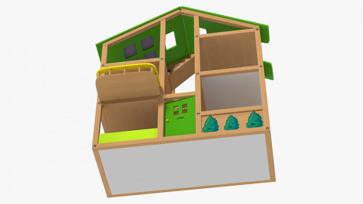 Wooden Toys Collection 6 3D model