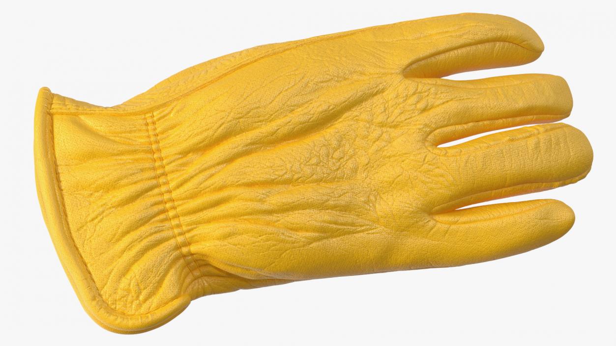 3D Mens Garden Soft Cowhide Gloves