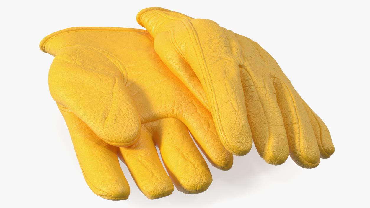 3D Mens Garden Soft Cowhide Gloves