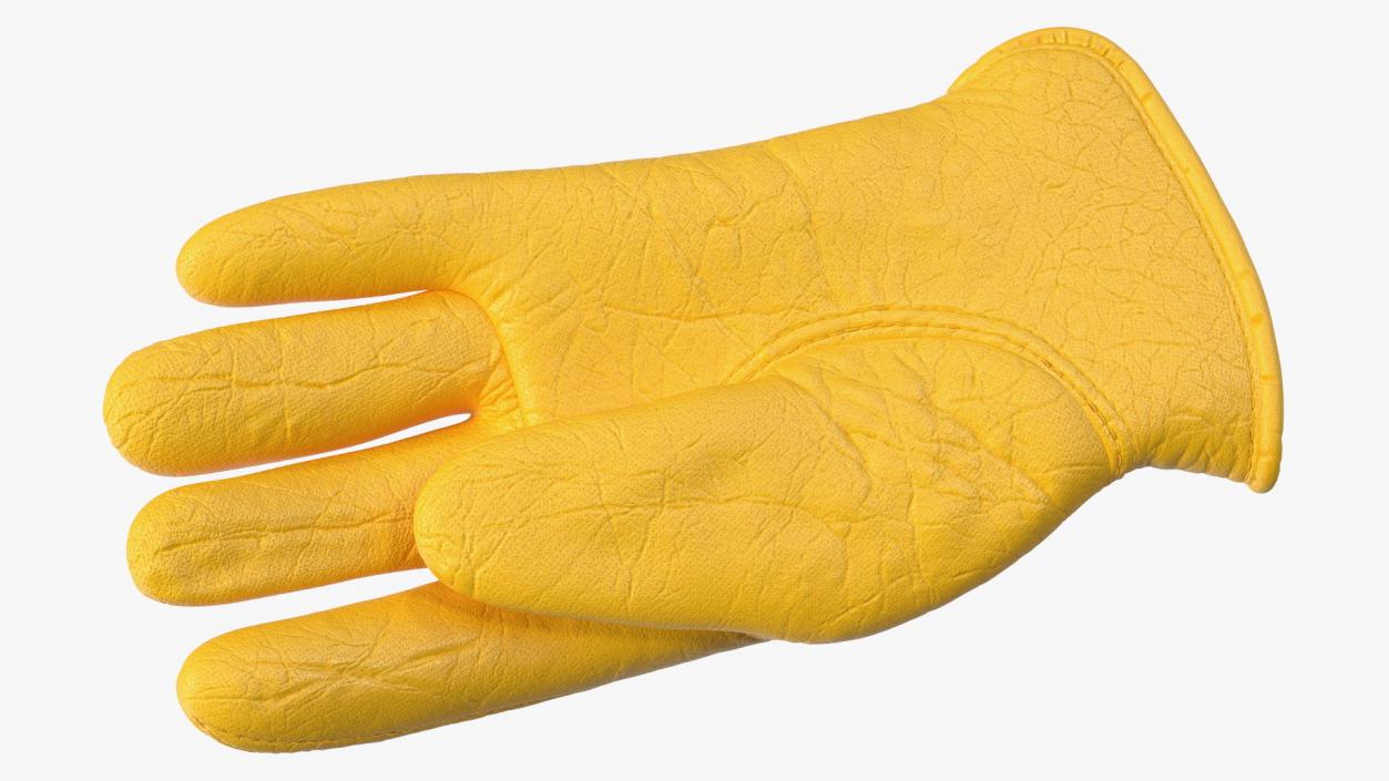 3D Mens Garden Soft Cowhide Gloves