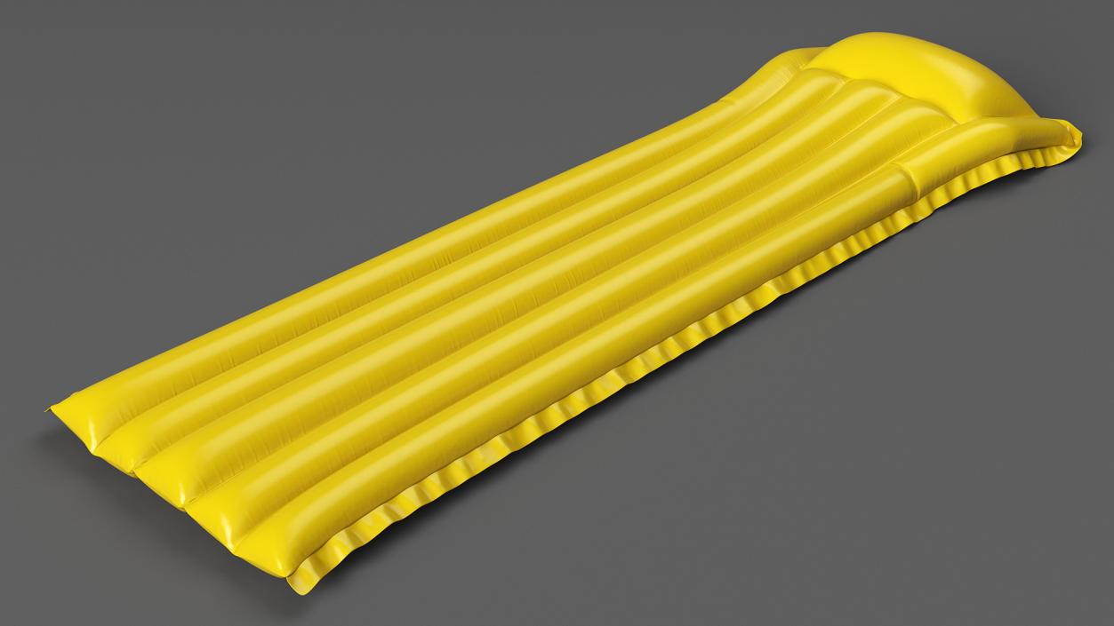 3D Yellow Vinyl Inflatable Sea Bed