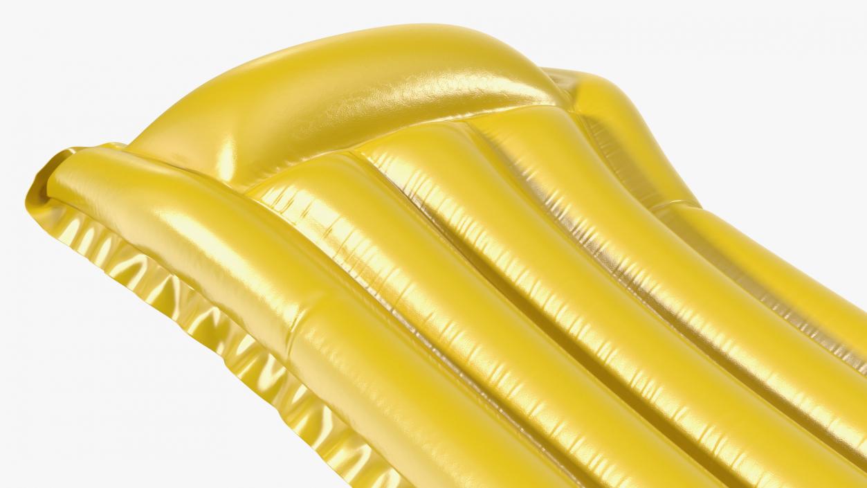 3D Yellow Vinyl Inflatable Sea Bed