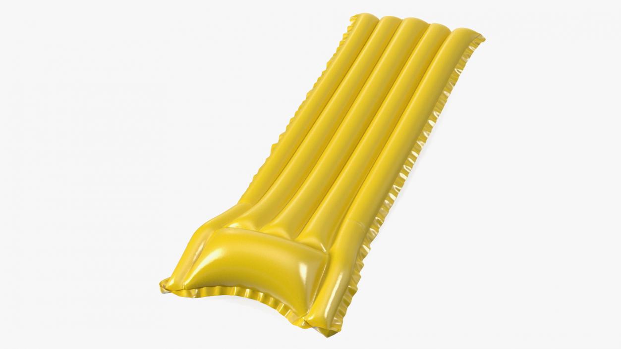 3D Yellow Vinyl Inflatable Sea Bed