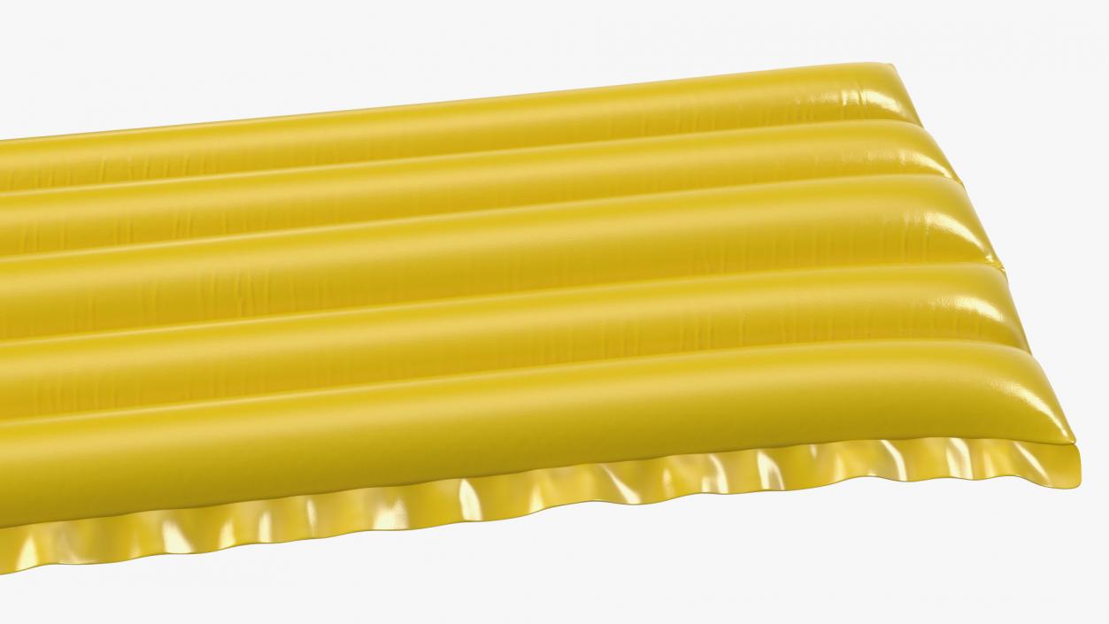 3D Yellow Vinyl Inflatable Sea Bed