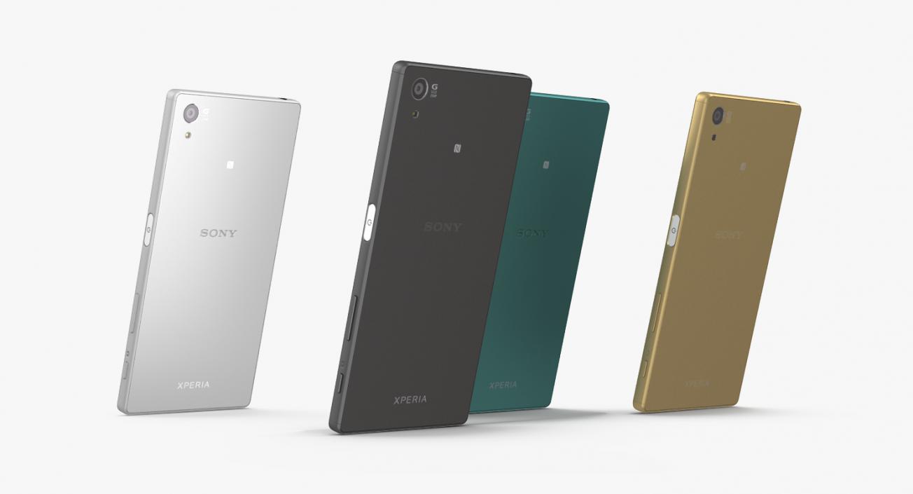 3D Sony Xperia Z5 Set model