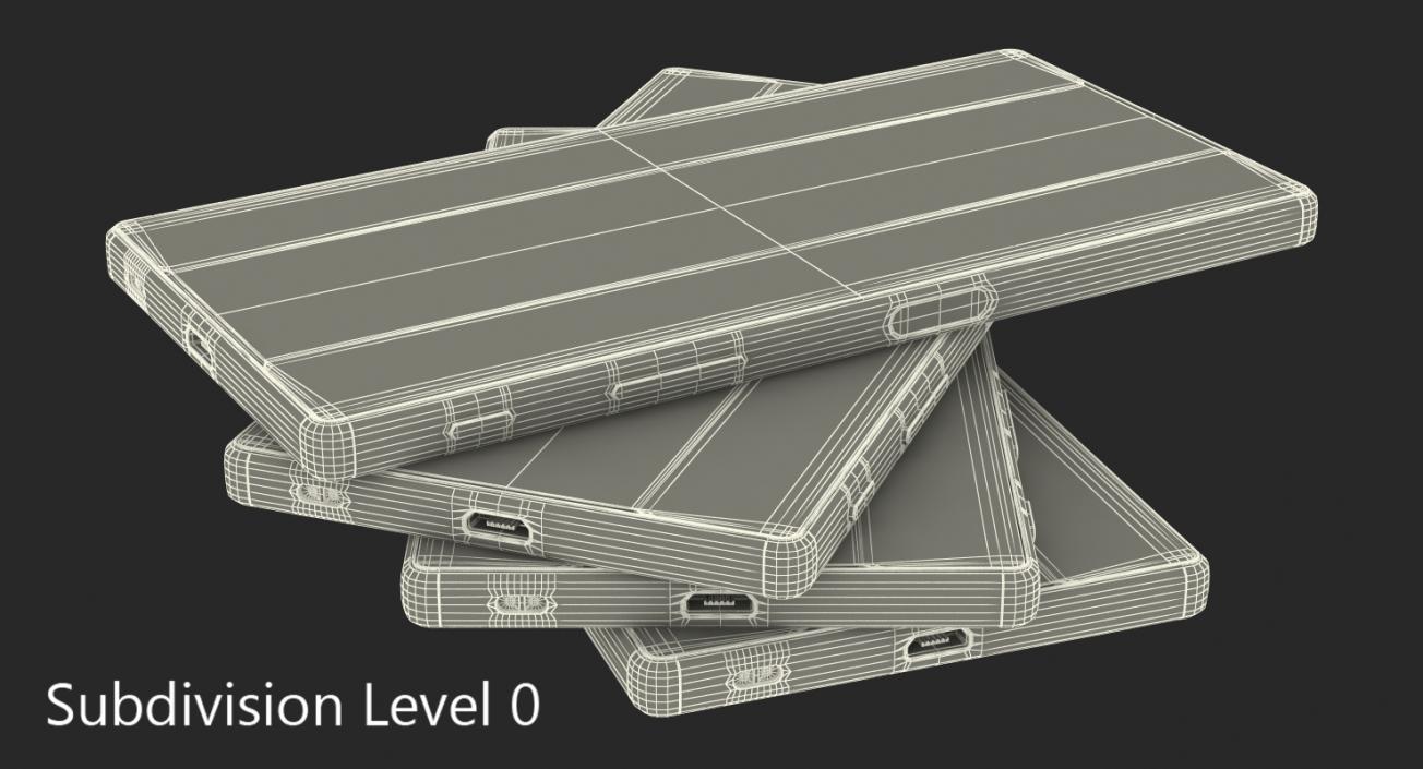 3D Sony Xperia Z5 Set model