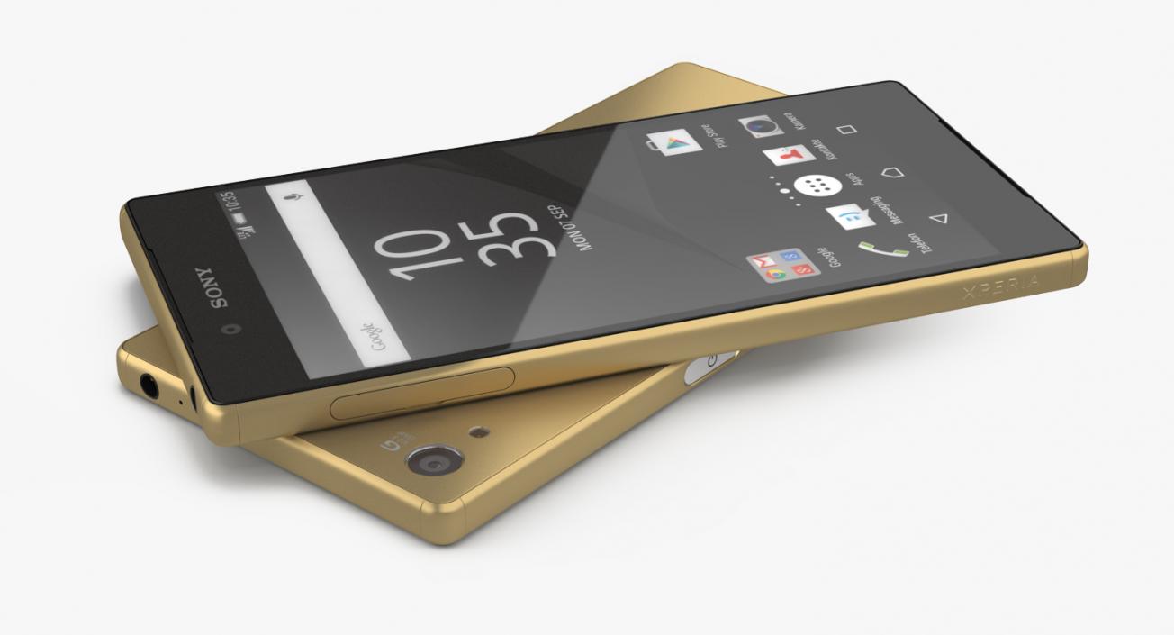 3D Sony Xperia Z5 Set model