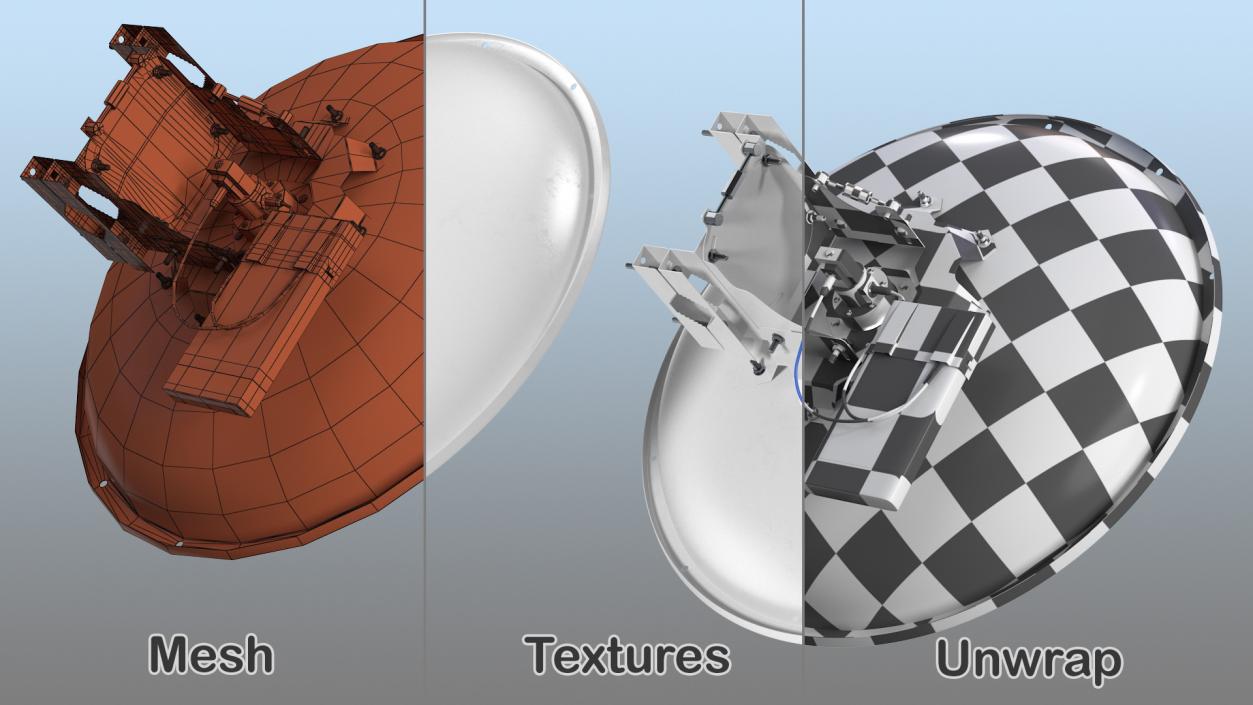 3D Parabolic Dish Antenna for 5GHz