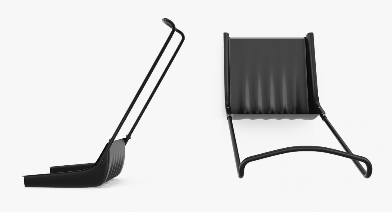 3D Sleigh Snow Shovel model