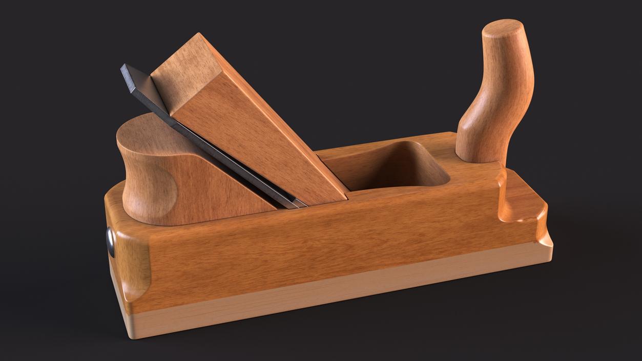 3D Wood Shaving Plane model