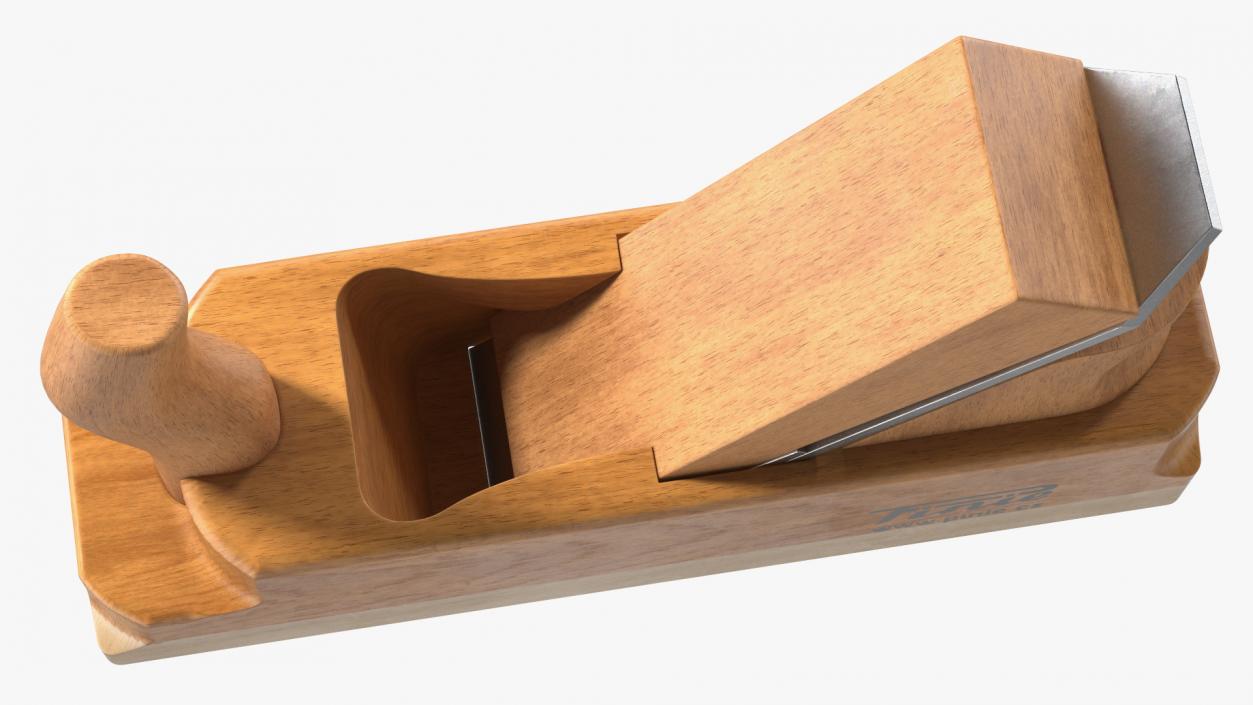 3D Wood Shaving Plane model