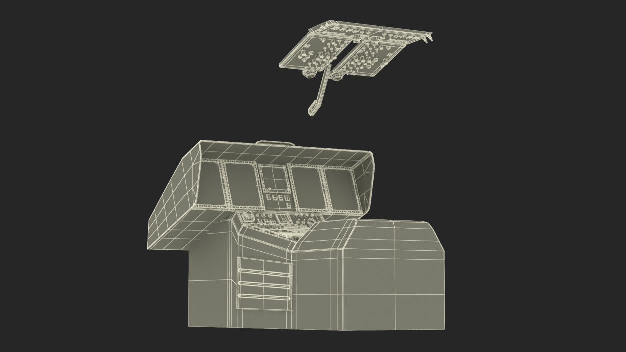 3D Utility Helicopter Cockpit