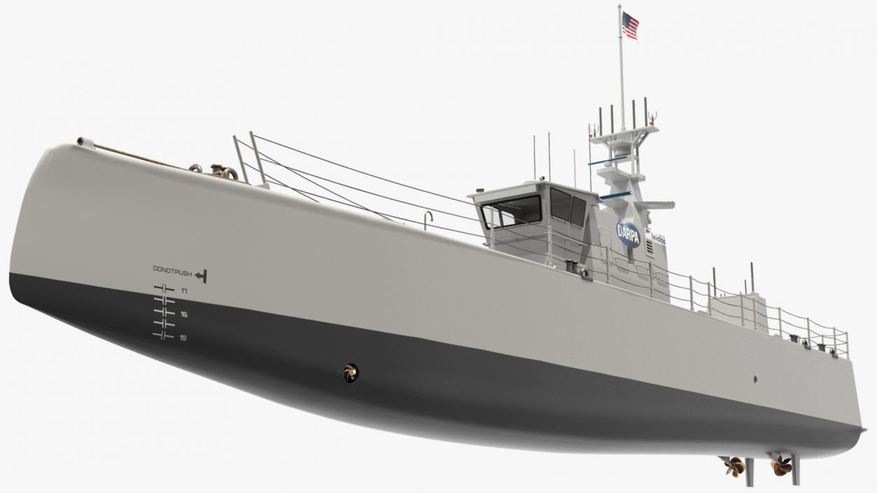 Sea Hunter USV 3D model