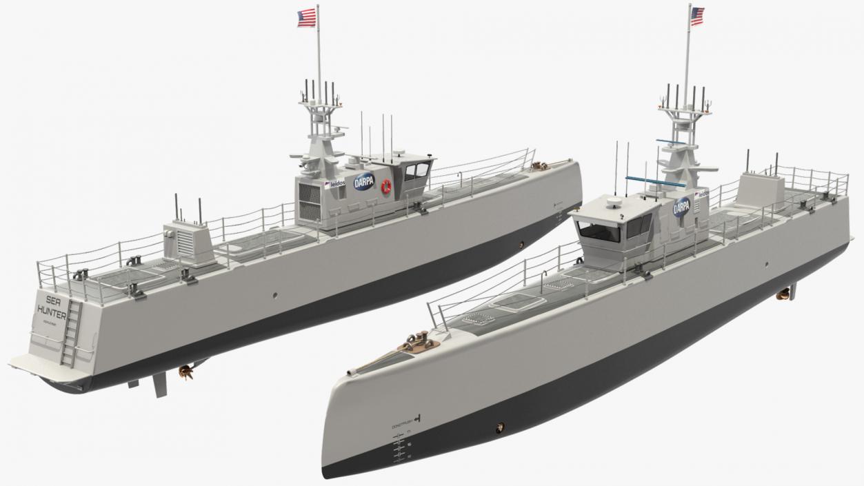 Sea Hunter USV 3D model