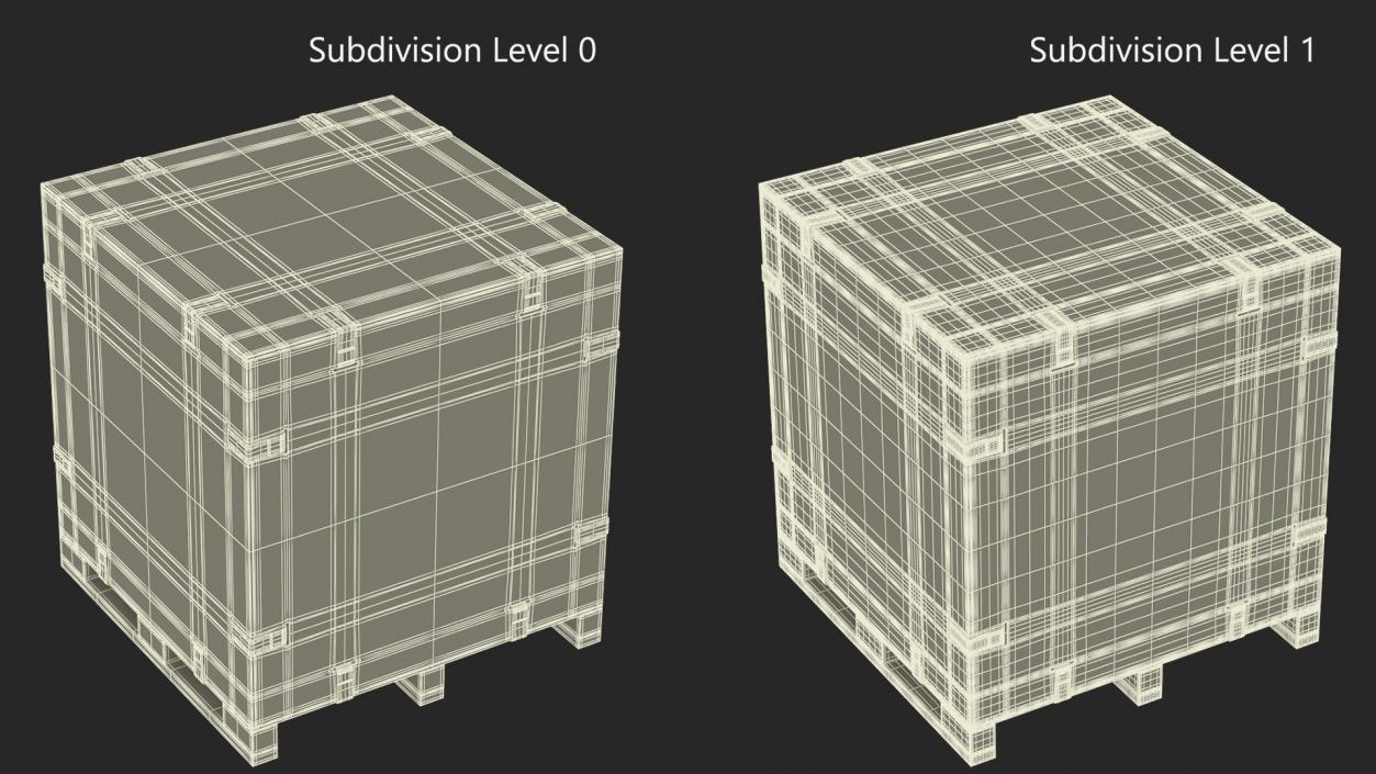 3D Wooden Packaging Box Uline