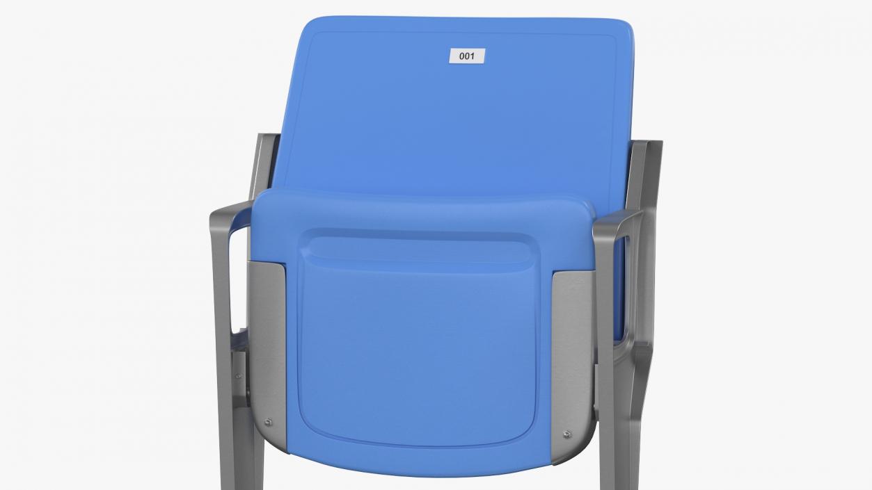 3D model Plastic Stadium Seat