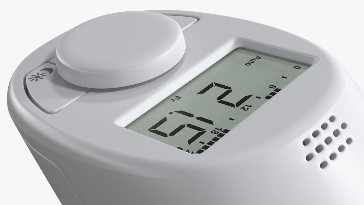 3D model Electronic Radiator Thermostat