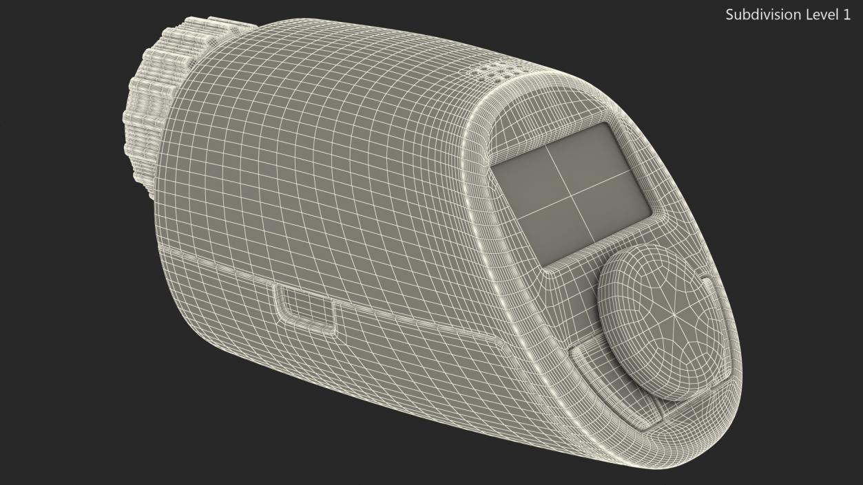 3D model Electronic Radiator Thermostat