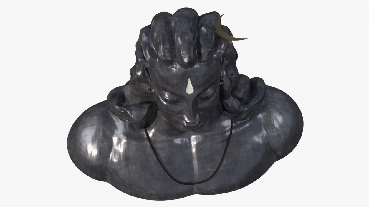 3D Adiyogi Shiva Statue for 3D Print model