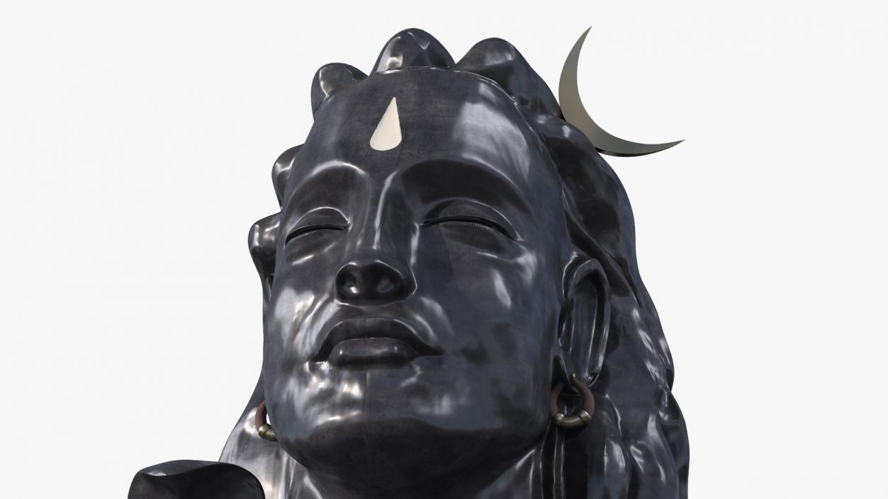 3D Adiyogi Shiva Statue for 3D Print model