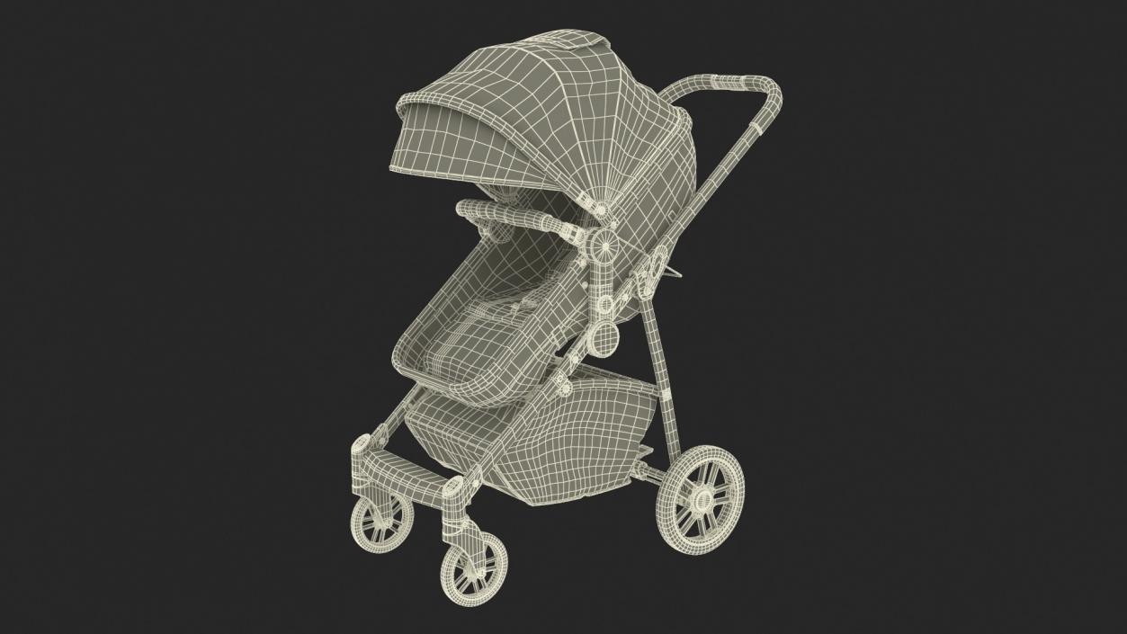 Baby Strollers Collection 4 3D