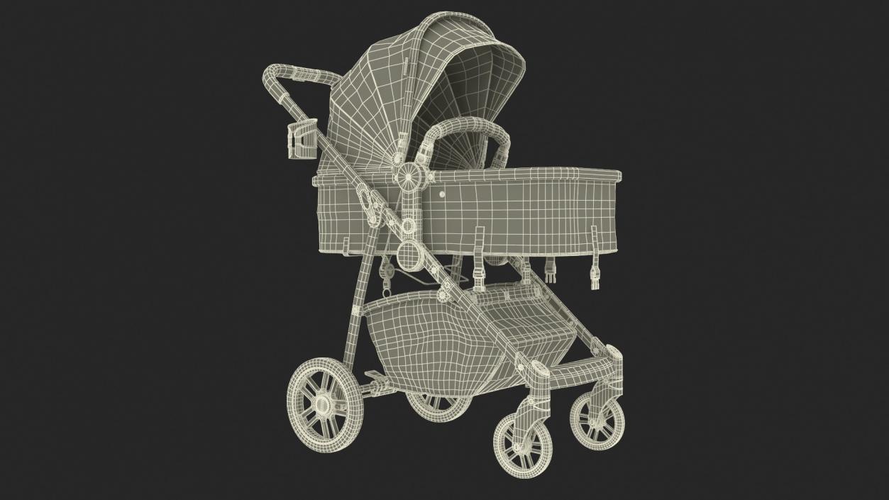 Baby Strollers Collection 4 3D