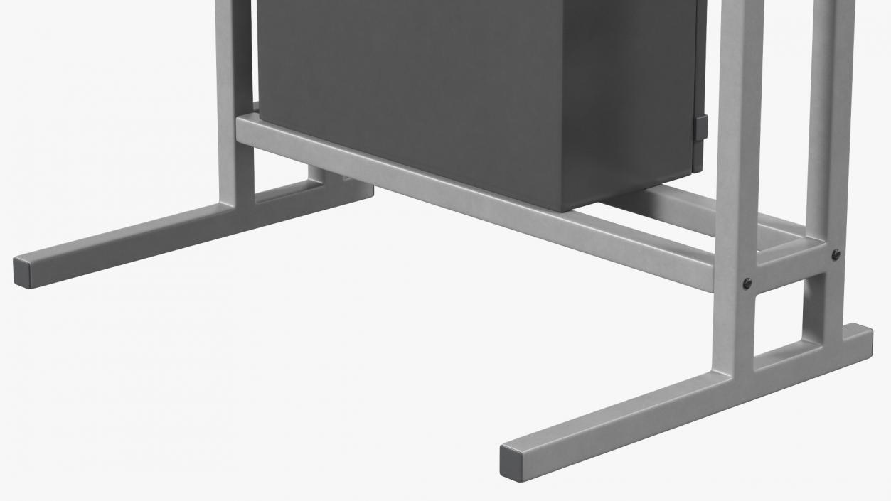 3D model Conpass Smart DV Xray People Screening System