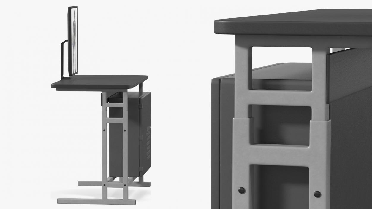 3D model Conpass Smart DV Xray People Screening System