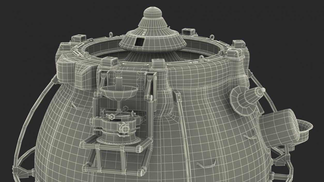 ISS Module Poisk Mini Research Module 2 3D model