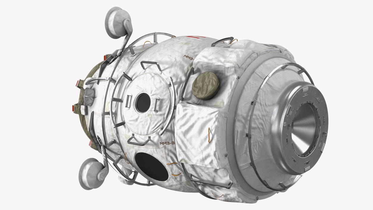 ISS Module Poisk Mini Research Module 2 3D model