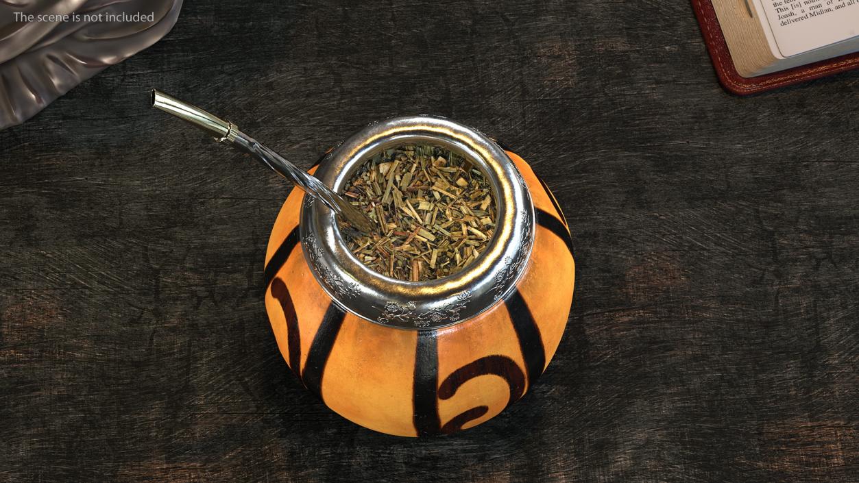 3D Yerba Mate Pattern model