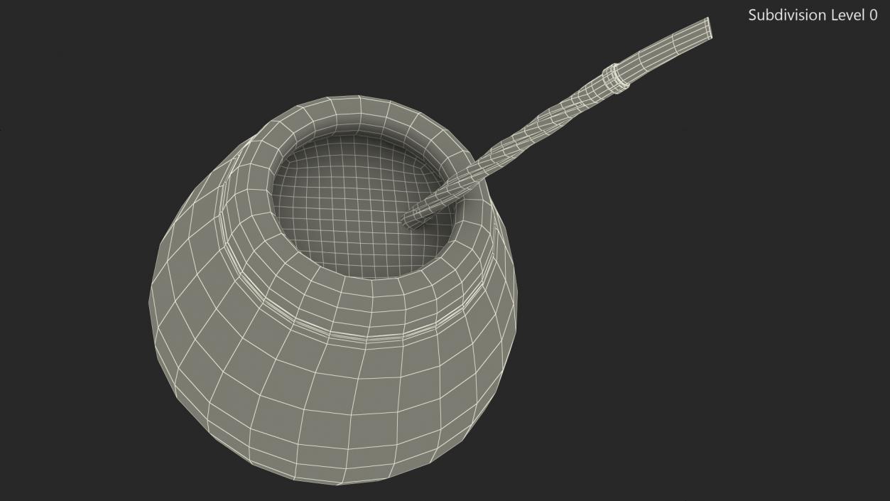 3D Yerba Mate Pattern model