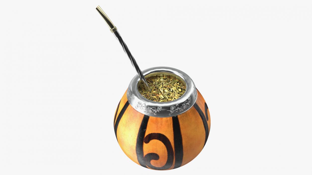 3D Yerba Mate Pattern model