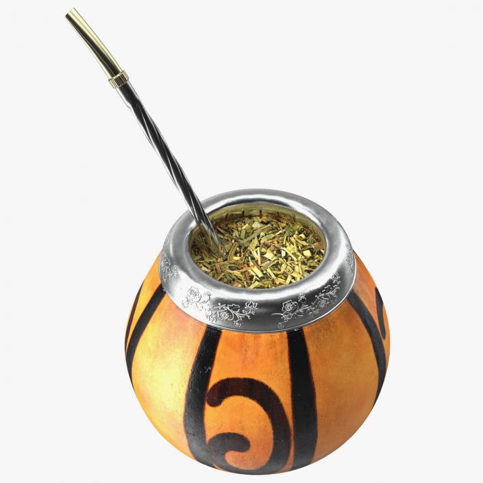 3D Yerba Mate Pattern model