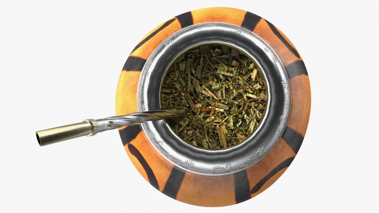 3D Yerba Mate Pattern model