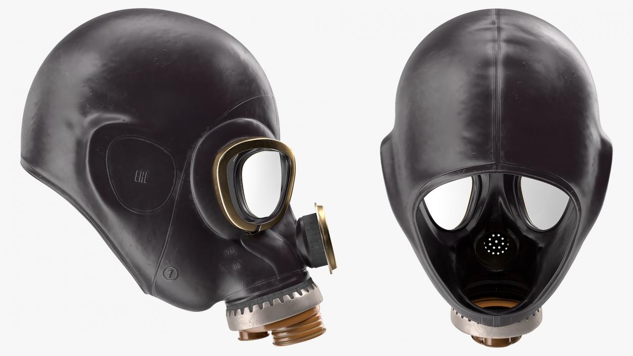 3D Russian Gas Mask