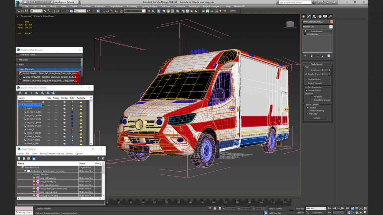 Ambulance Vehicle 3D