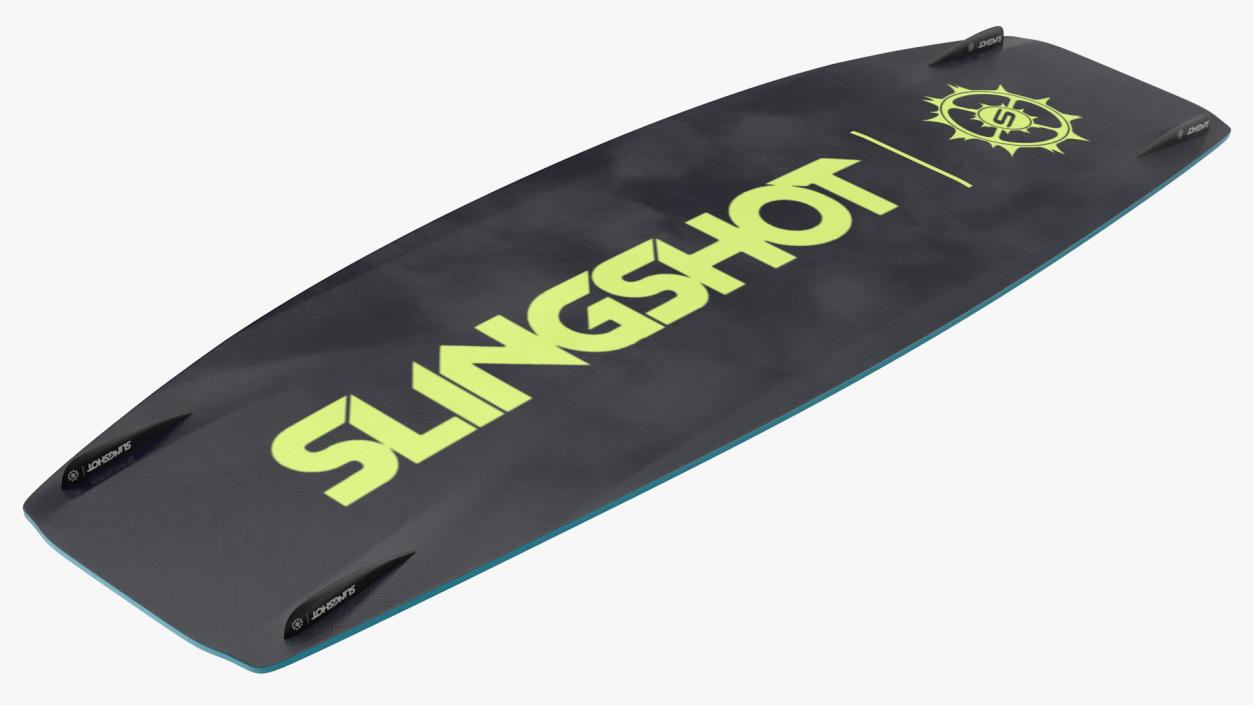 Slingshot Kitesurf Set Folded 3D model