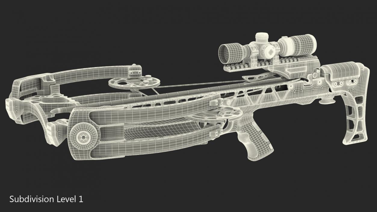 Crossbow Camouflage Mission Sub-1 XR with Arrow 3D