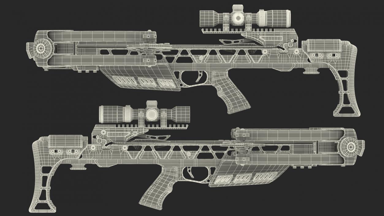 Crossbow Camouflage Mission Sub-1 XR with Arrow 3D