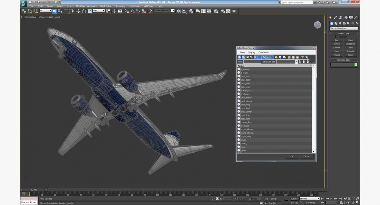 Boeing 737-800 Generic 3D